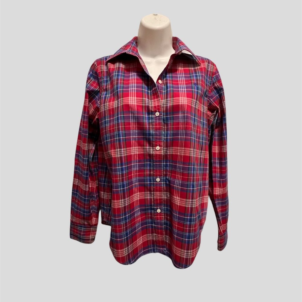 Lauren Ralph Lauren size XS plaid shirt